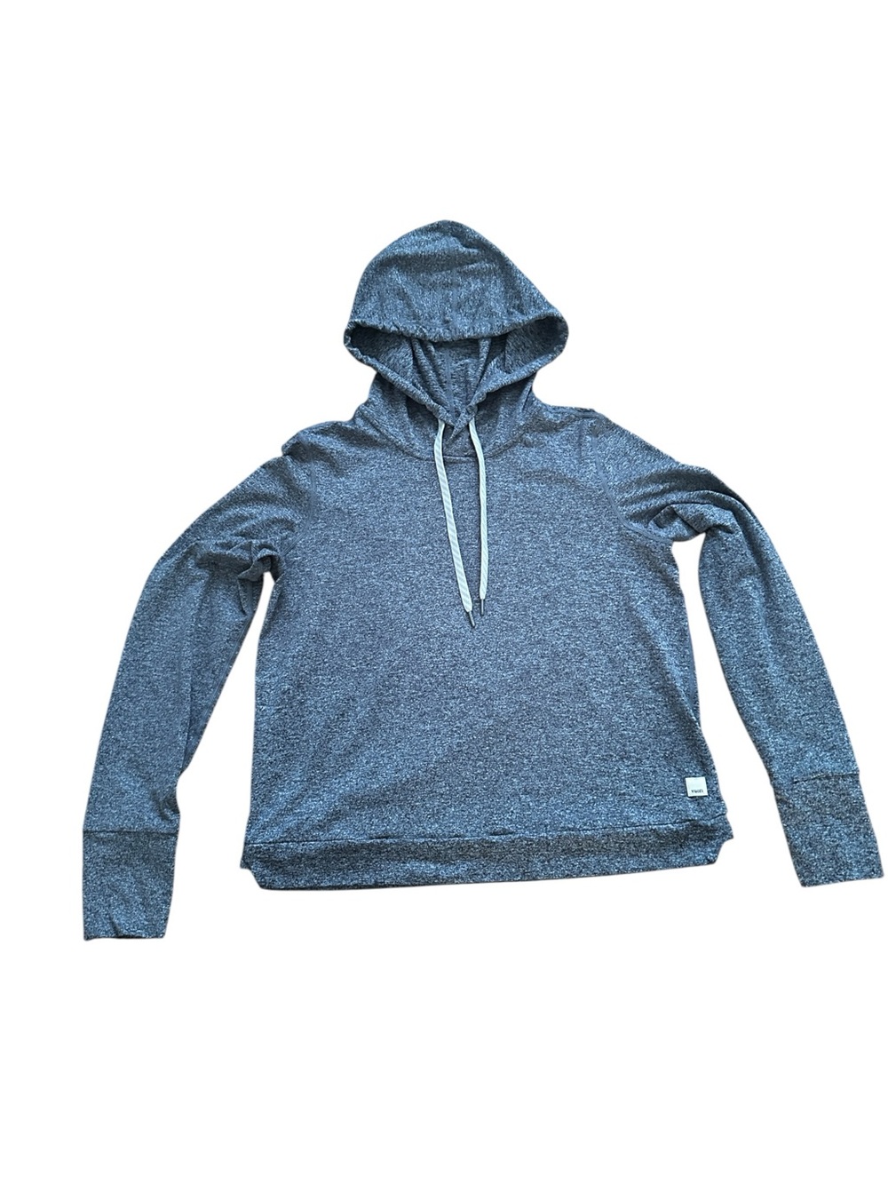 Vuori Women's Halo Essential Hoodie Size L Heather Gray